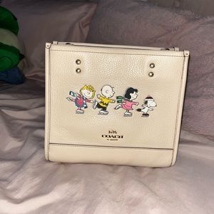 (SOLD) Coach x Peanuts Dempsey 22 Tote
